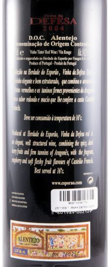 2004 Herdade do Esporão Vinha da Defesa red