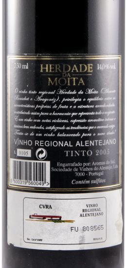 2005 Herdade da Moita red
