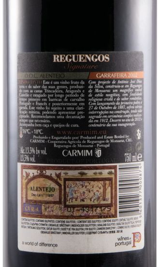 2002 Reguengos Signature tinto