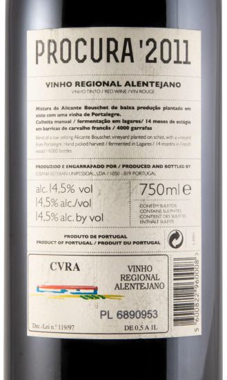 2011 Susana Esteban Procura tinto