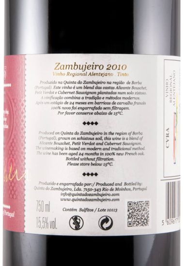 2010 Zambujeiro red