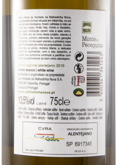 2019 Monte da Peceguina branco