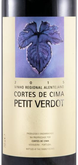 2015 Cortes de Cima Petit Verdot tinto