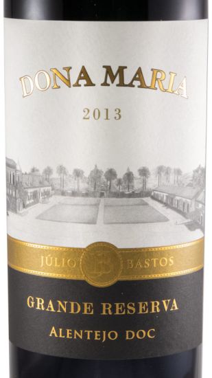 2013 Júlio Bastos Dona Maria Grande Reserva tinto 1,5L