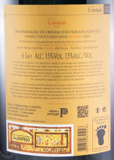 2014 Cartuxa Reserva tinto 6L