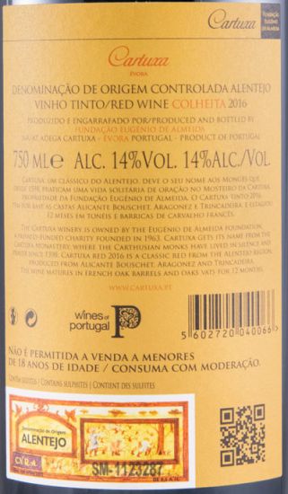 2016 Cartuxa tinto