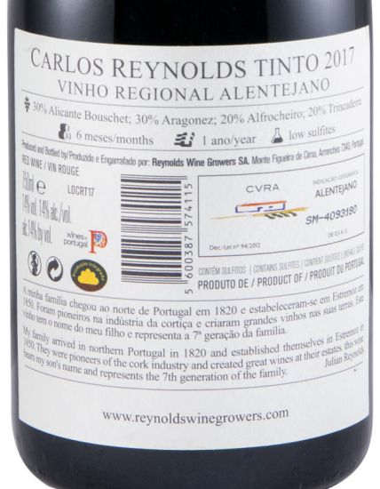 2017 Carlos Reynolds red