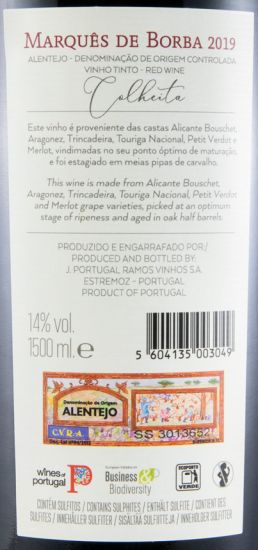 2019 João Portugal Ramos Marquês de Borba tinto 1,5L
