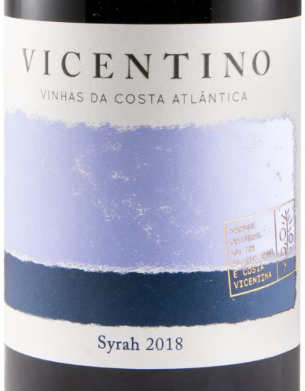 2018 Vicentino Syrah tinto