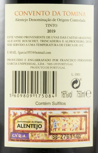 2019 Convento da Tomina red