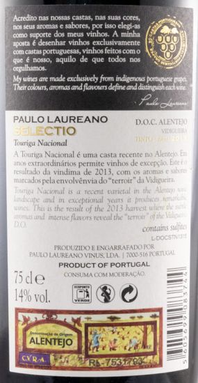 2018 Paulo Laureano Selectio Touriga Nacional tinto