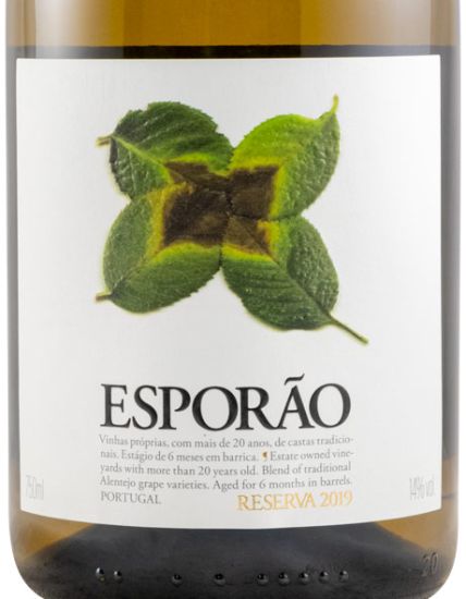 2019 Esporão Reserva biológico branco