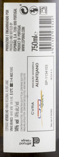 2019 Herdade do Esporão Verdelho white
