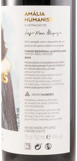 2019 Tripack Amálias red 3x75cl