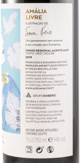 2019 Tripack Amálias red 3x75cl