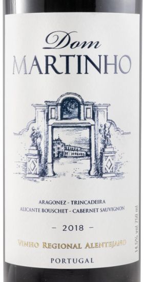 2018 Dom Martinho red