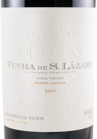 2017 João Portugal Ramos Vinha de S. Lázaro Touriga Nacional red