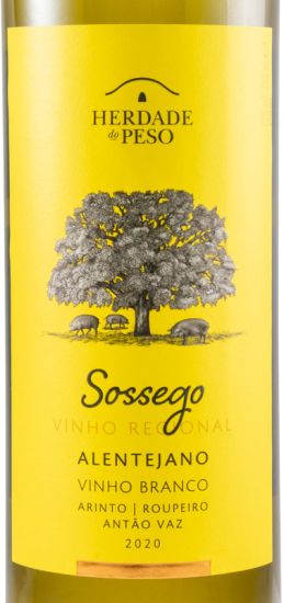 2020 Herdade do Peso Sossego branco