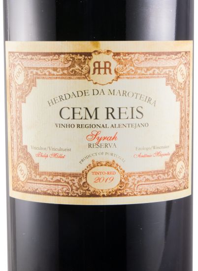 2019 Herdade da Maroteira Cem Reis Syrah Reserva red 1.5L