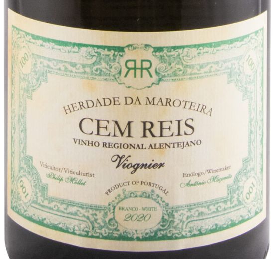 2020 Herdade da Maroteira Cem Reis Viognier branco