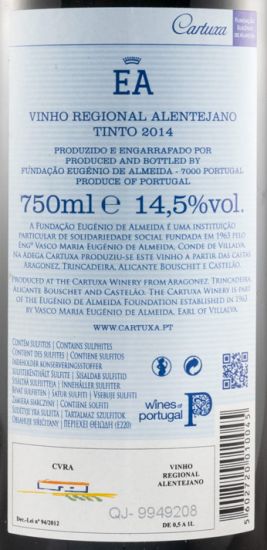 2014 Fundação Eugénio de Almeida EA tinto