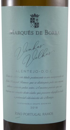 2018 João Portugal Ramos Marquês de Borba Vinhas Velhas branco
