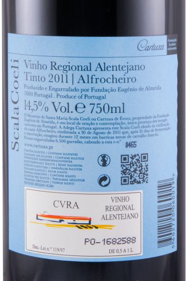 2011 Scala Coeli Alfrocheiro red