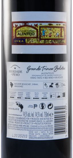 2018 Herdade do Peso Grande Trinca Bolotas tinto