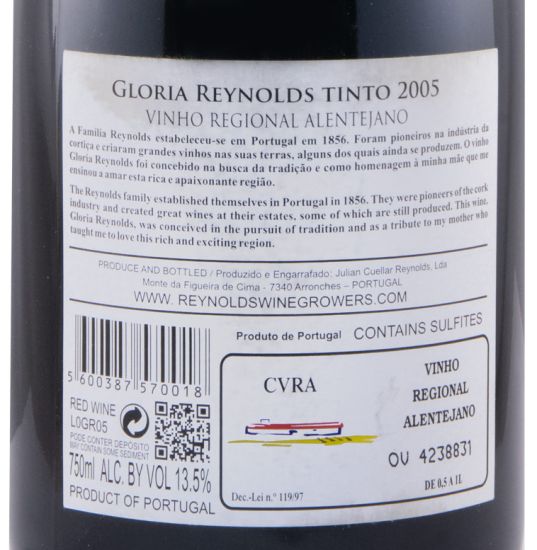 2005 Gloria Reynolds red