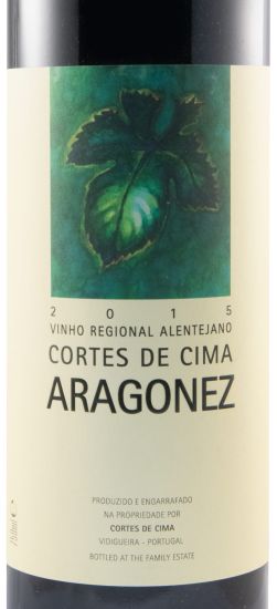 2015 Cortes de Cima Aragonez red