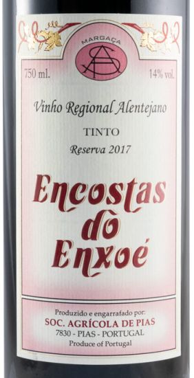 2017 Encostas do Enxoé Reserva tinto