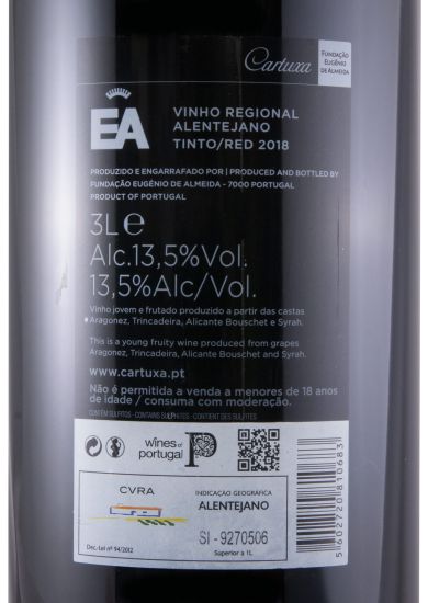 2018 Fundação Eugénio de Almeida EA red 3L