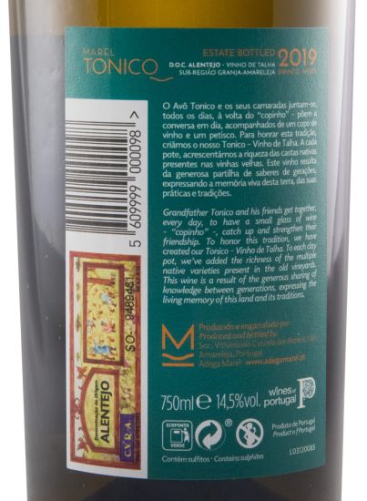 2019 Tonico Vinho de Talha white