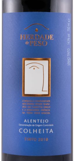 2018 Herdade do Peso Colheita tinto