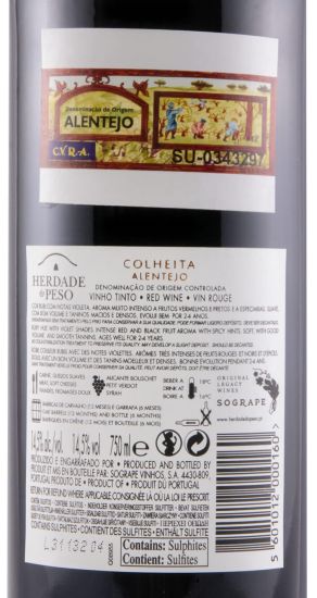 2018 Herdade do Peso Colheita tinto