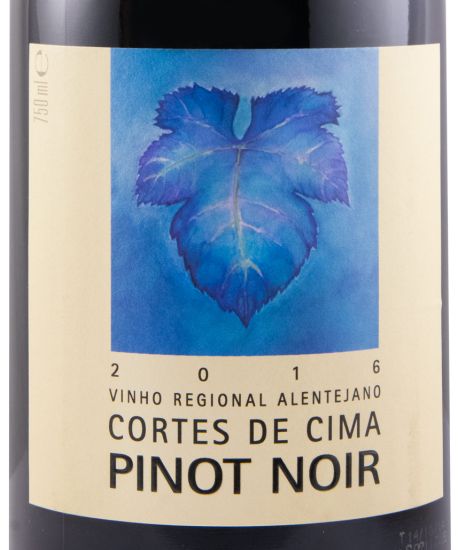 2016 Cortes de Cima Pinot Noir tinto