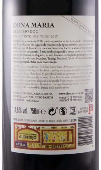 2017 Júlio Bastos Dona Maria tinto