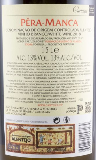 2018 Pêra-Manca white 1.5L