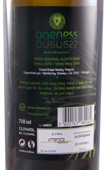 2019 Oneness white
