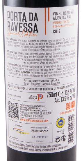 2019 Porta da Ravessa Special Edition tinto