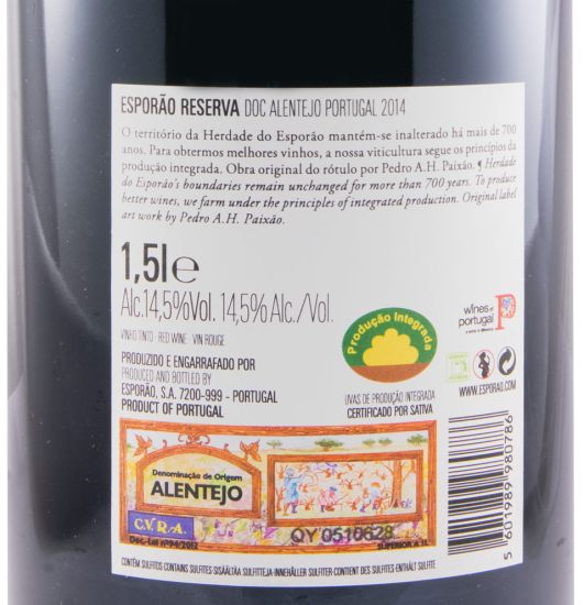 2014 Esporão Reserva tinto 1,5L