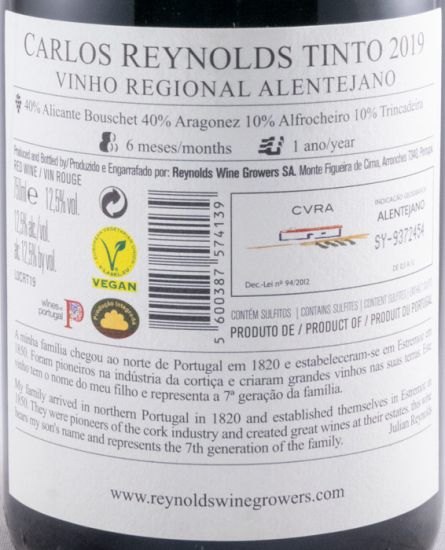 2019 Carlos Reynolds red