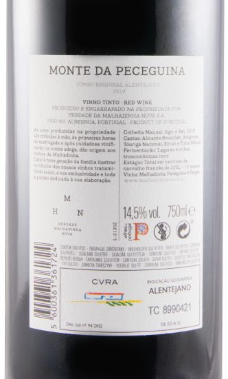 2019 Monte da Peceguina tinto
