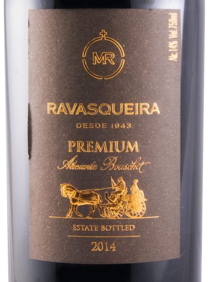 2014 Monte da Ravasqueira MR Premium Alicante Bouschet red