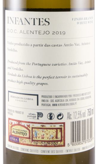 2019 Herdade da Lisboa Infantes branco