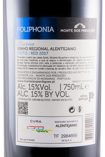 2017 Poliphonia Reserva red