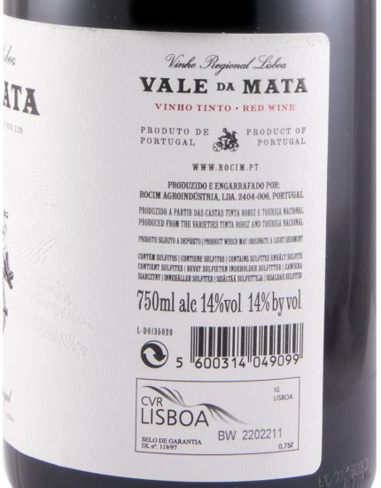 2018 Rocim Vale da Mata tinto