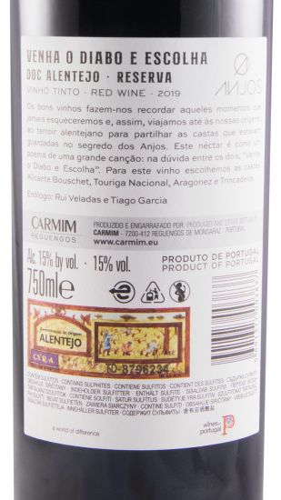 2019 Venha o Diabo e Escolha Reserva red