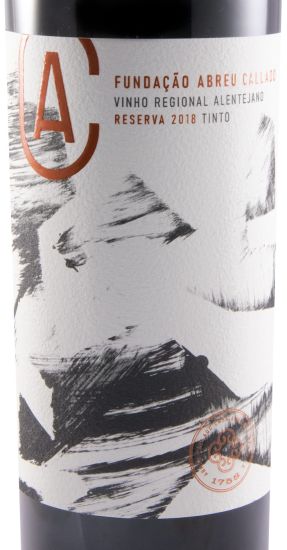 2018 Fundação Abreu Callado Reserva red
