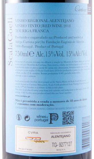2018 Scala Coeli Touriga Franca tinto
